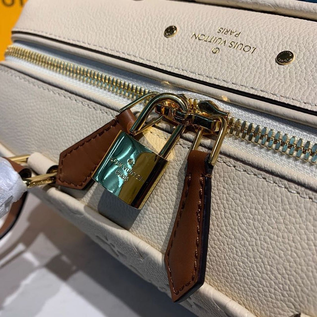 Louis Vuitton Speedy Bandouliere 25 Monogram Empreinte Creme For Women,  Shoulder And Crossbody Bags 9.8in/25cm Louis Vuitton