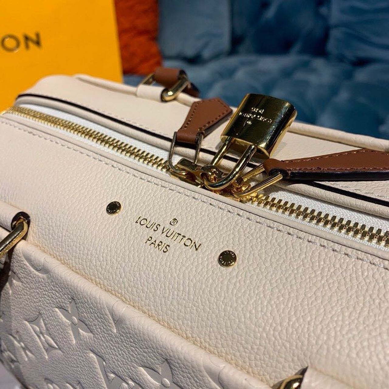 Louis Vuitton Speedy Bandouliere 25 Monogram Empreinte Creme For Women,  Shoulder And Crossbody Bags 9.8in/25cm Louis Vuitton