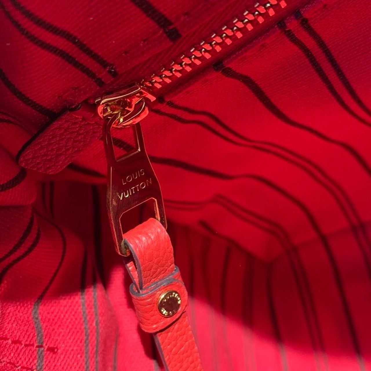 Louis Vuitton Speedy Bandouliere 25 Monogram Empreinte Cherry Red For Women,  Shoulder And Crossbody Bags 9.8in/25cm Louis Vuitton