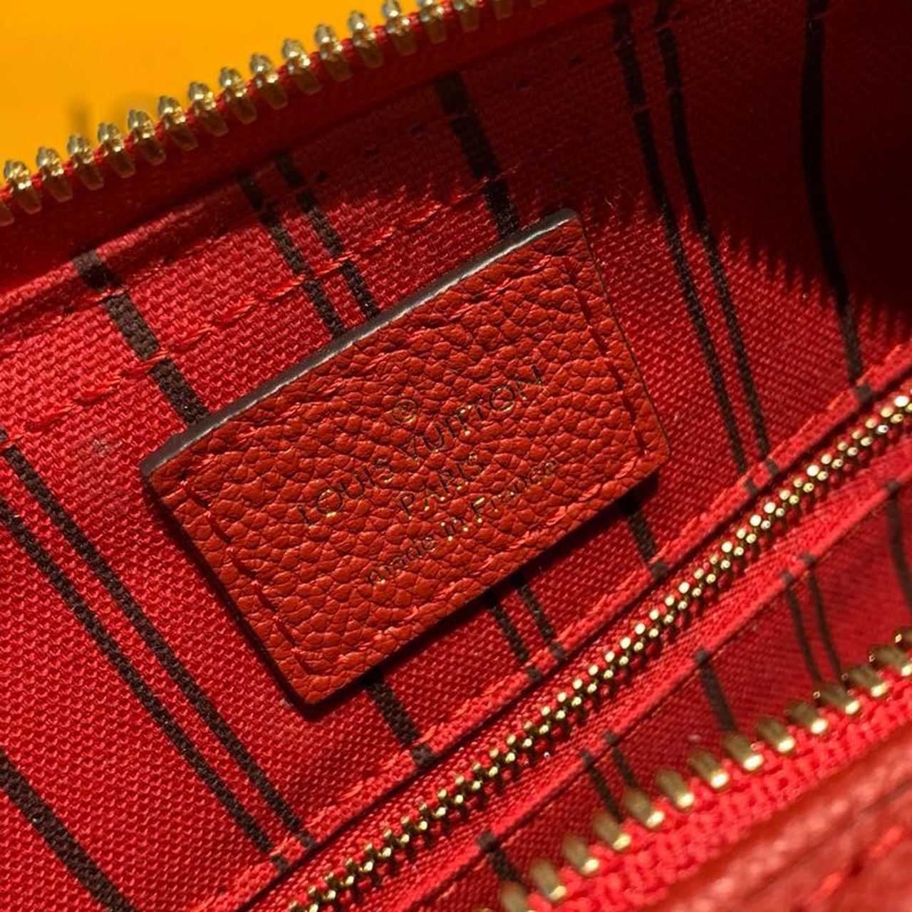 Louis Vuitton Speedy Bandouliere 25 Monogram Empreinte Cherry Red For Women,  Shoulder And Crossbody Bags 9.8in/25cm Louis Vuitton