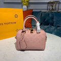 Louis Vuitton Speedy Bandouliere 20 Monogram Empreinte Light Pink For Women,  Shoulder And Crossbody Bags 7.8in/20cm Louis Vuitton