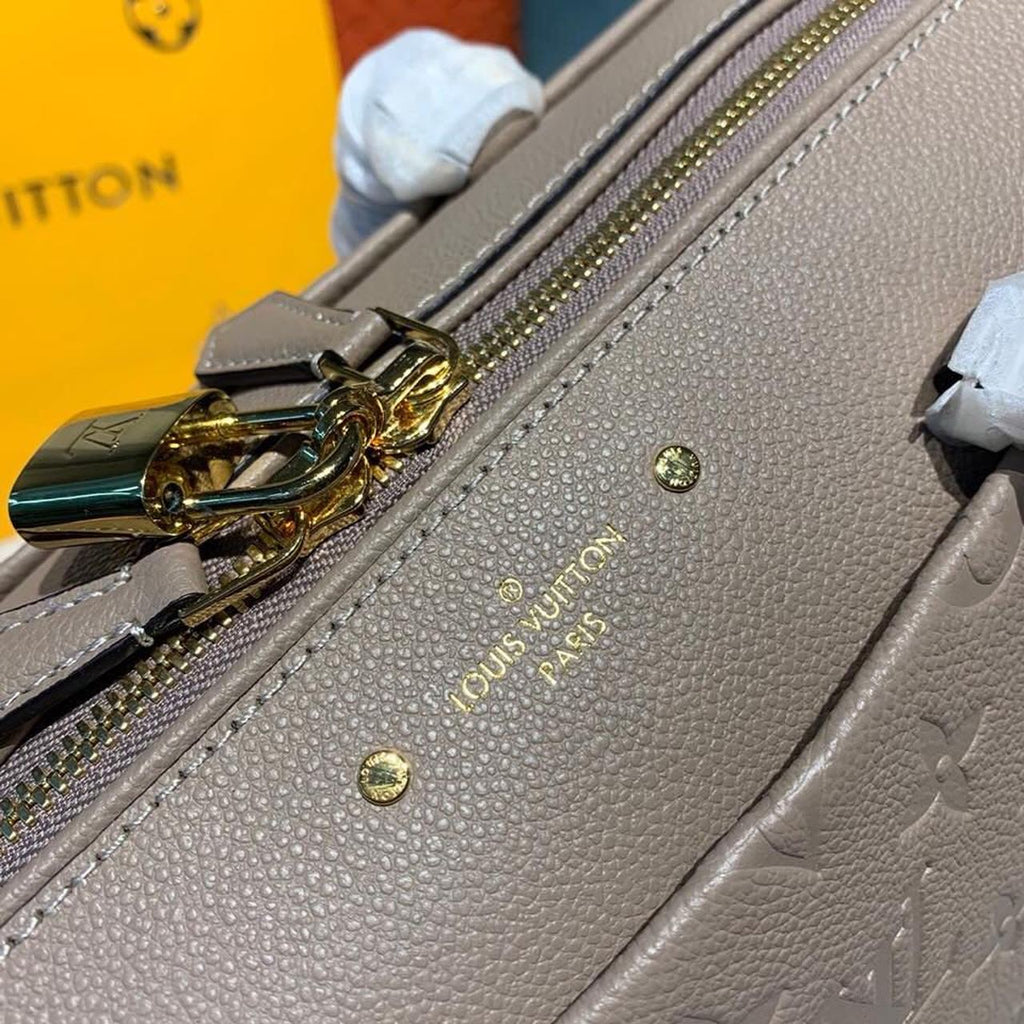 Louis Vuitton Speedy Bandouliere 25 Monogram Empreinte Galet Grey For Women,  Shoulder And Crossbody Bags 9.8in/25cm Louis Vuitton