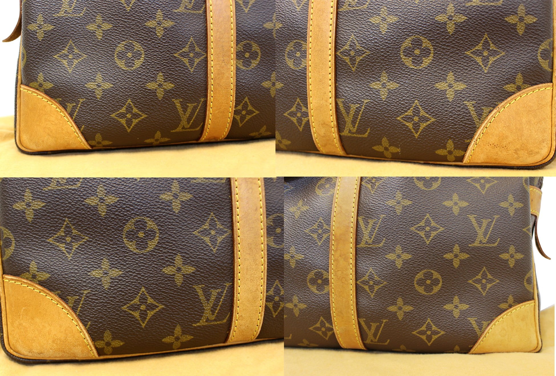 LOUIS VUITTON Monogram Canvas Porte Documents Voyage Briefcase Bag