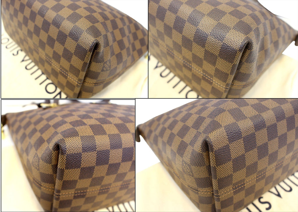 LOUIS VUITTON Iena MM Damier Ebene  Shoulder Bag