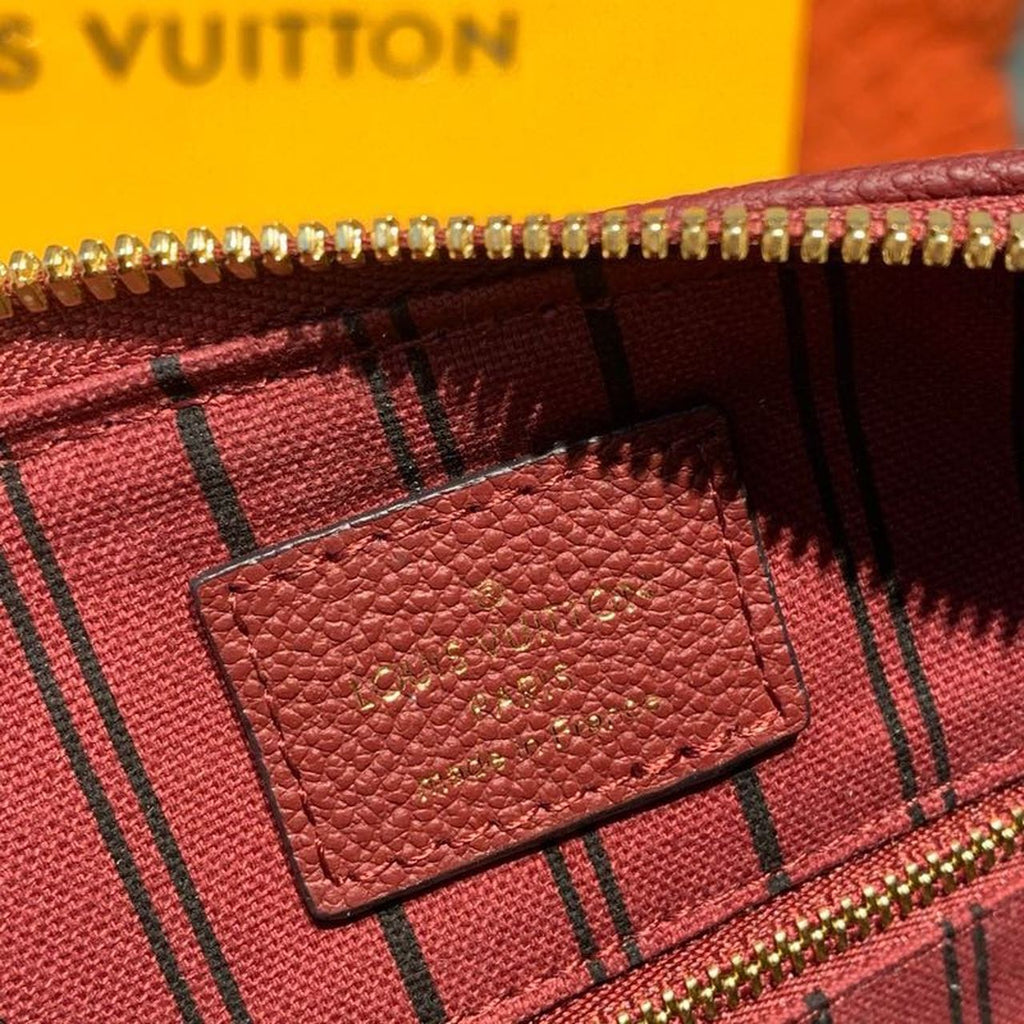 Louis Vuitton Speedy Bandouliere 25 Monogram Empreinte Burgundy For Women,  Shoulder And Crossbody Bags 9.8in/25cm Louis Vuitton