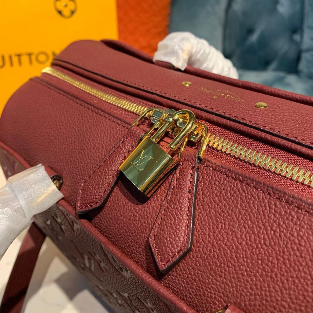 Louis Vuitton Speedy Bandouliere 30 Monogram Empreinte Bunrgundy For Women,  Shoulder And Crossbody Bags 11.8in/30cm Louis Vuitton