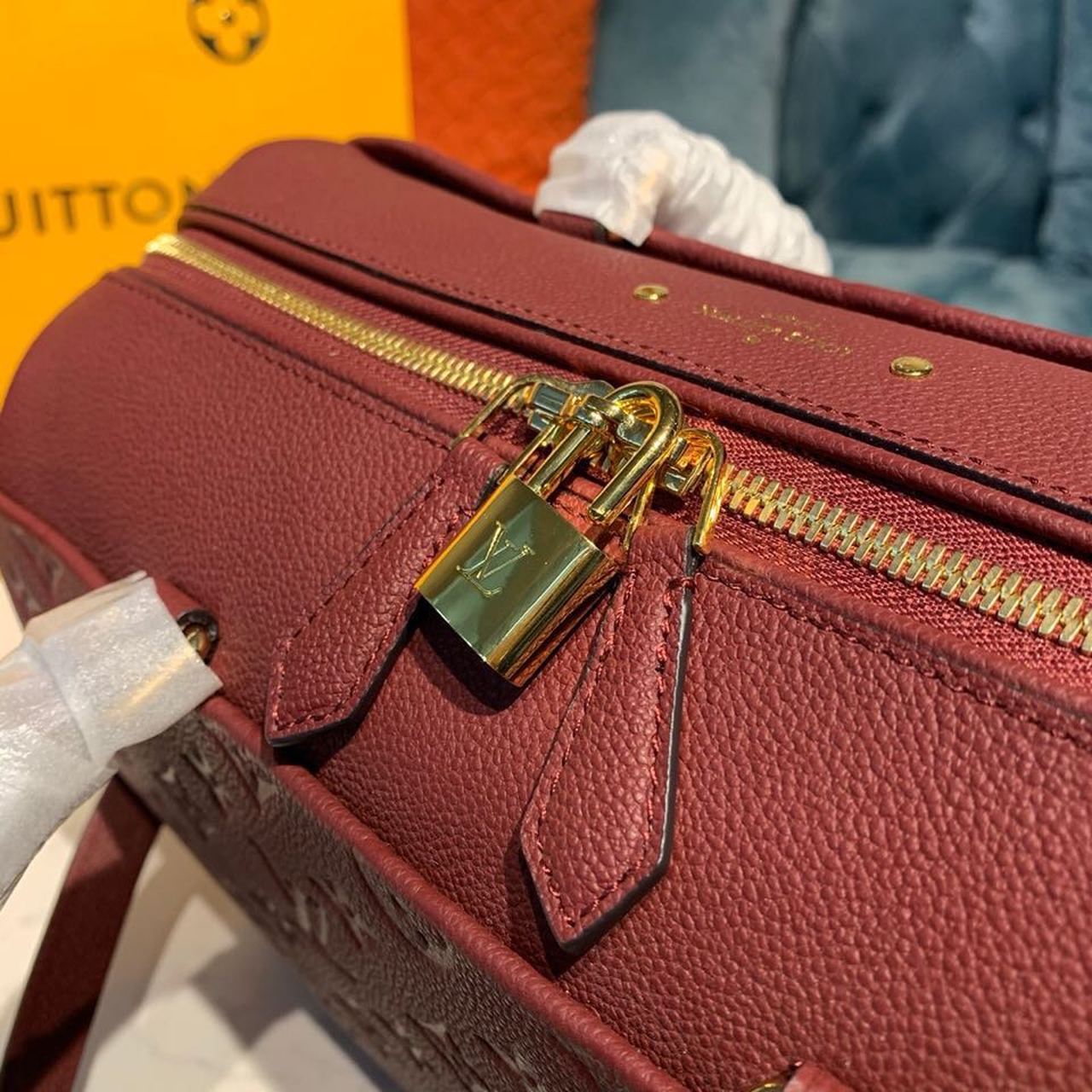 Louis Vuitton Speedy Bandouliere 30 Monogram Empreinte Bunrgundy For Women,  Shoulder And Crossbody Bags 11.8in/30cm Louis Vuitton