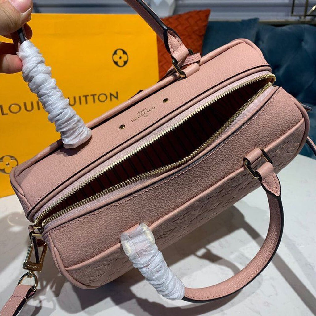 Louis Vuitton Speedy Bandouliere 25 Monogram Empreinte Light Pink For Women,  Shoulder And Crossbody Bags 9.8in/25cm Louis Vuitton