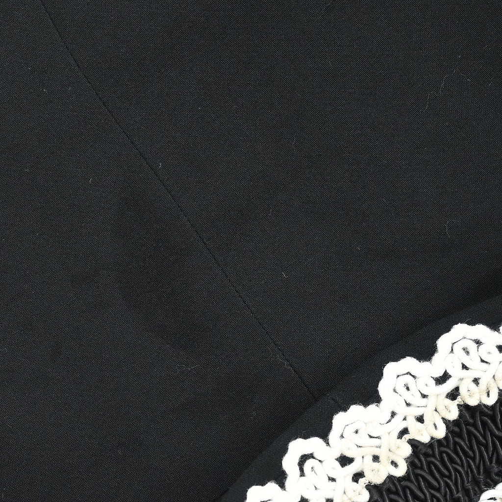 Chanel 1987 Single Breasted Jacket Black #38