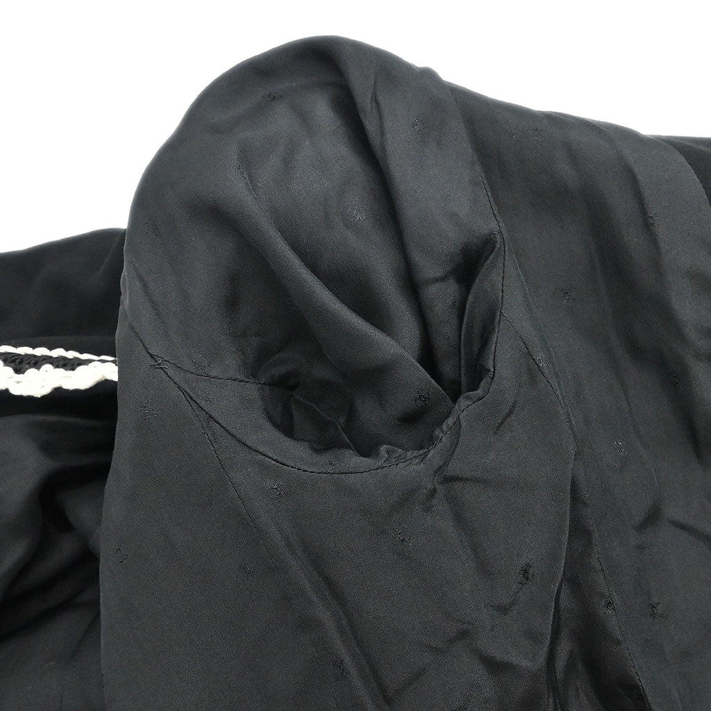 Chanel 1987 Single Breasted Jacket Black #38