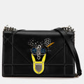 Medium Embellished Calfskin Diorama Flap Bag