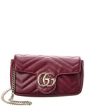 Gucci Gucci Marmont Super Mini Matelasse Leather Shoulder Bag