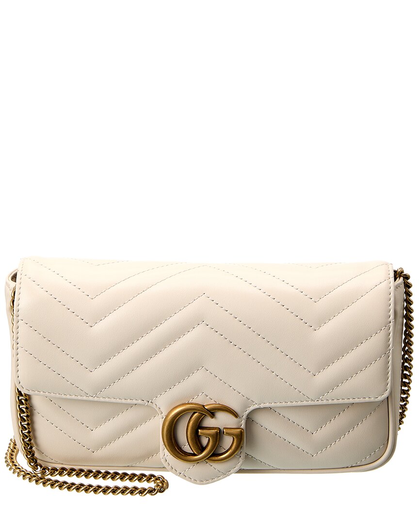 Gucci Gucci Marmont Mini Leather Shoulder Bag