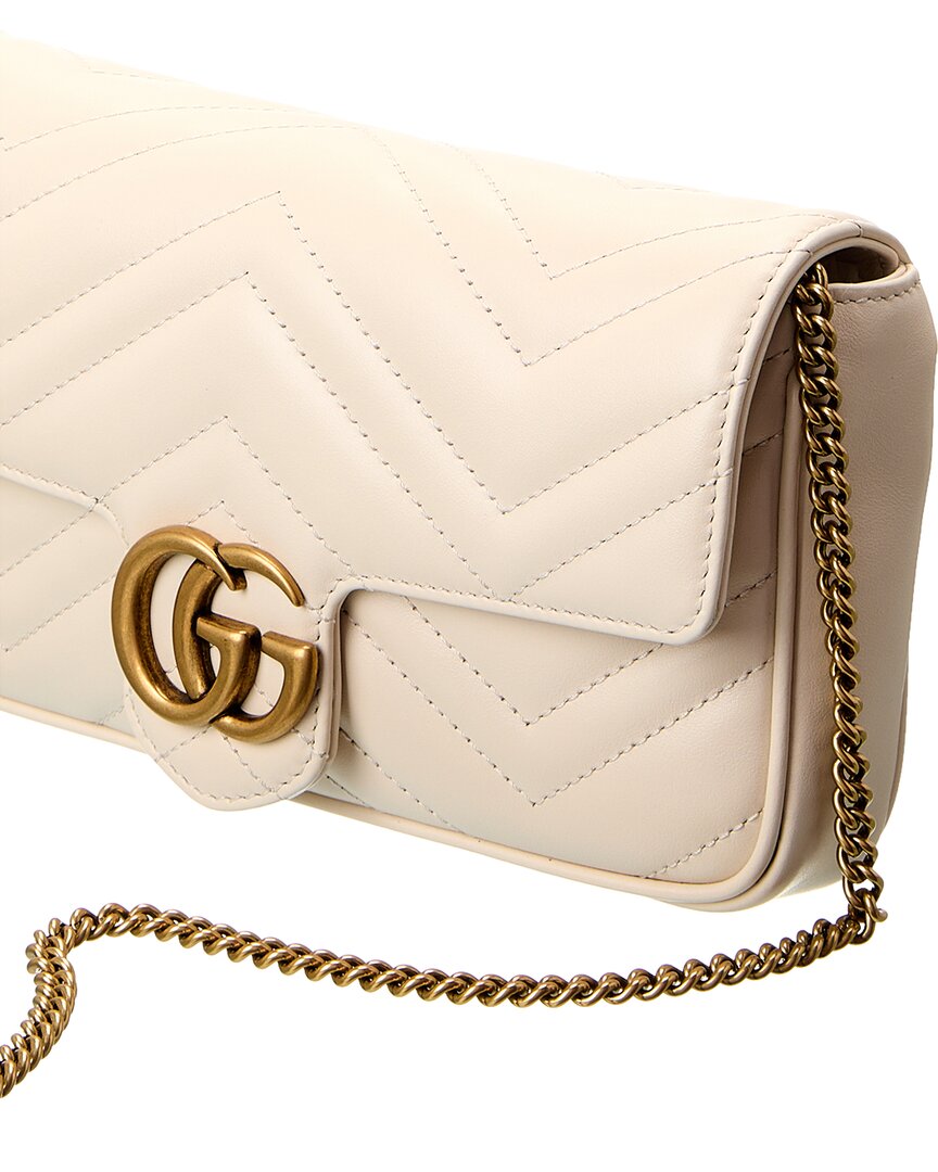 Gucci Gucci Marmont Mini Leather Shoulder Bag