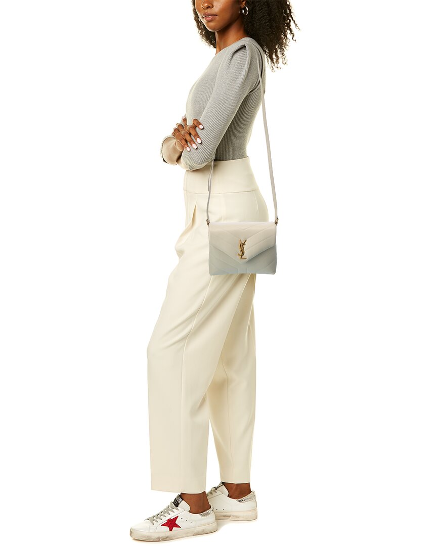 Saint Laurent Loulou Toy Matelasse Leather Shoulder Bag