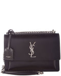 Saint Laurent Sunset Medium Leather Shoulder Bag, Ns