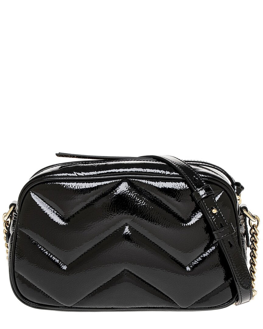 Gucci Gucci Marmont Small  Shoulder Bag, Black