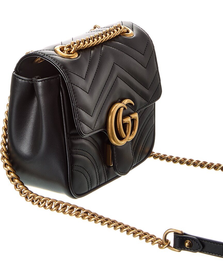 Gucci Gucci Marmont Mini Matelasse Leather Shoulder Bag