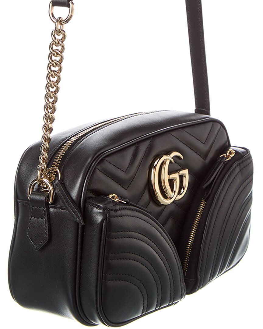 Gucci Gucci Marmont Small Leather Crossbody