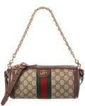 Gucci Ophidia Small Gucci Supreme Canvas & Leather Shoulder Bag