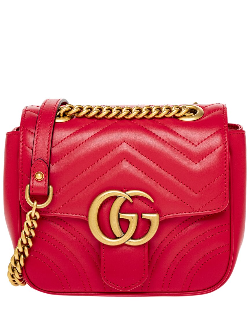Gucci Gucci Marmont Mini Matelasse Leather Shoulder Bag