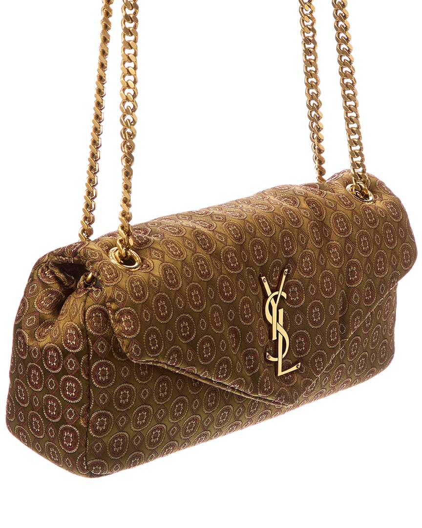 Saint Laurent Calypso Jacquard Shoulder Bag