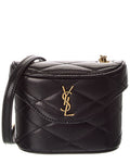 Saint Laurent June Micro Box Leather Shoulder Bag