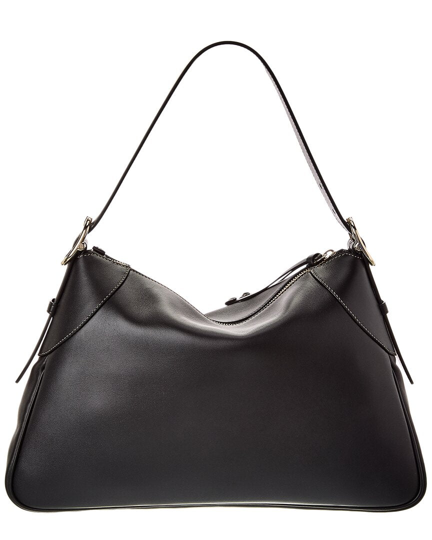 Gucci Gucci Emblem Large Leather Shoulder Bag