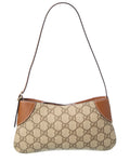 Gucci Gucci Emblem Small Gucci Supreme Canvas & Leather Shoulder Bag