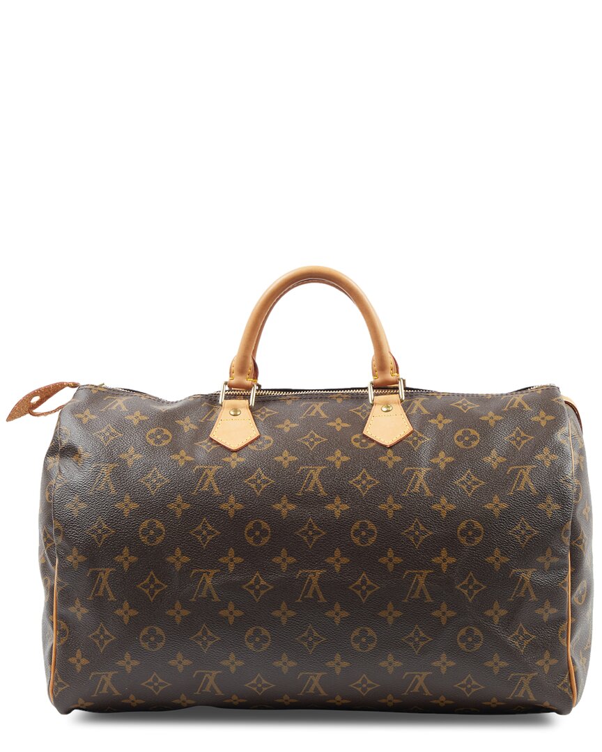 Louis Vuitton Monogram Canvas Speedy 40 ( 1"1 Rep)