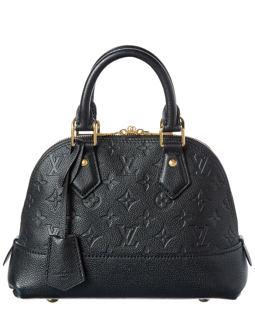 Louis Vuitton Black Monogram Empreinte Leather Neo Alma Pm ( Pre-