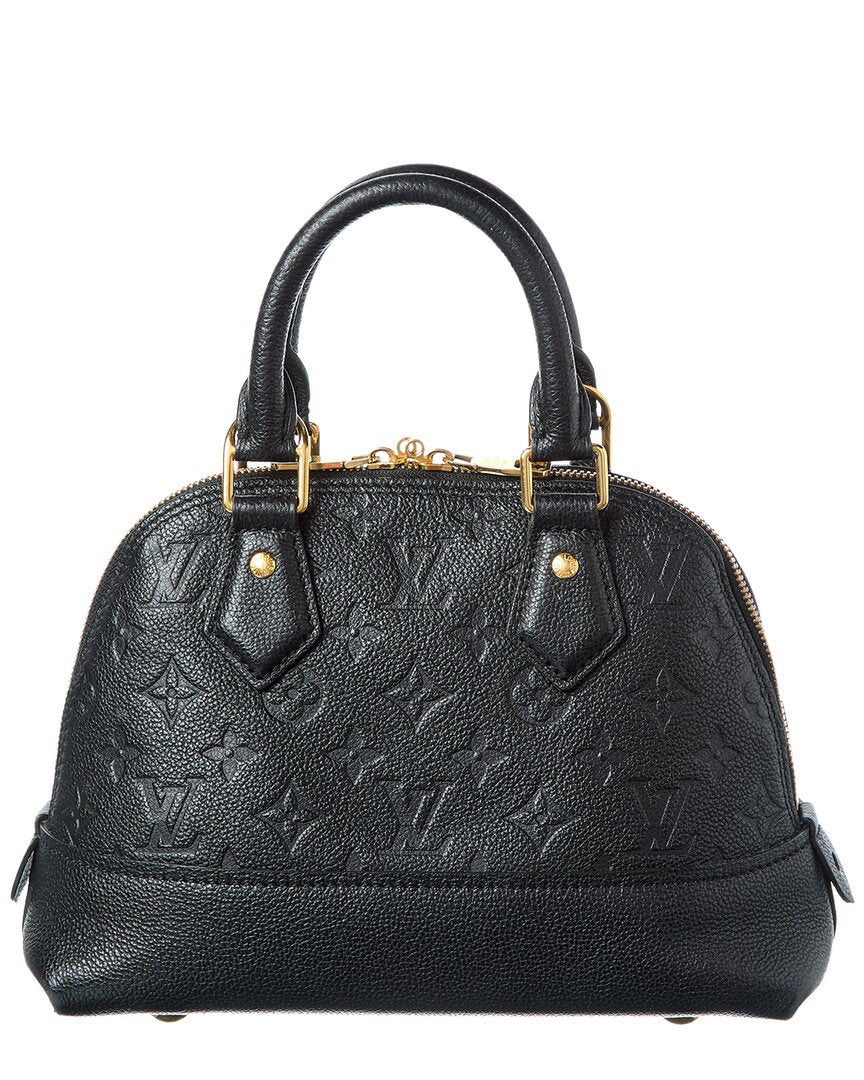Louis Vuitton Black Monogram Empreinte Leather Neo Alma Pm ( Pre-