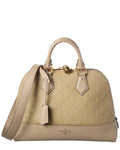 Louis Vuitton Beige Monogram Empreinte Leather Neo Alma Pm ( Pre-