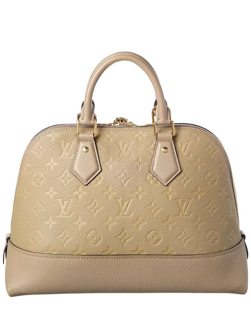 Louis Vuitton Beige Monogram Empreinte Leather Neo Alma Pm ( Pre-