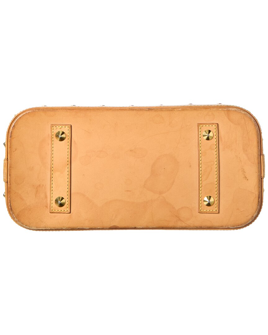 Louis Vuitton White Monogram Multicolor Coated Canvas Alma Pm ( Pre-