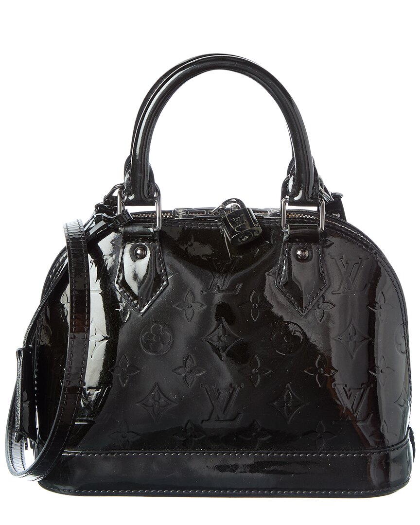 Louis Vuitton Black Monogram Vernis Leather Bb Magenta ( 1"1 Rep)