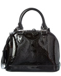 Louis Vuitton Black Monogram Vernis Leather Bb Magenta ( 1"1 Rep)