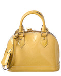 Louis Vuitton Yellow Monogram Vernis Leather Bb Magenta ( 1"1 Rep)