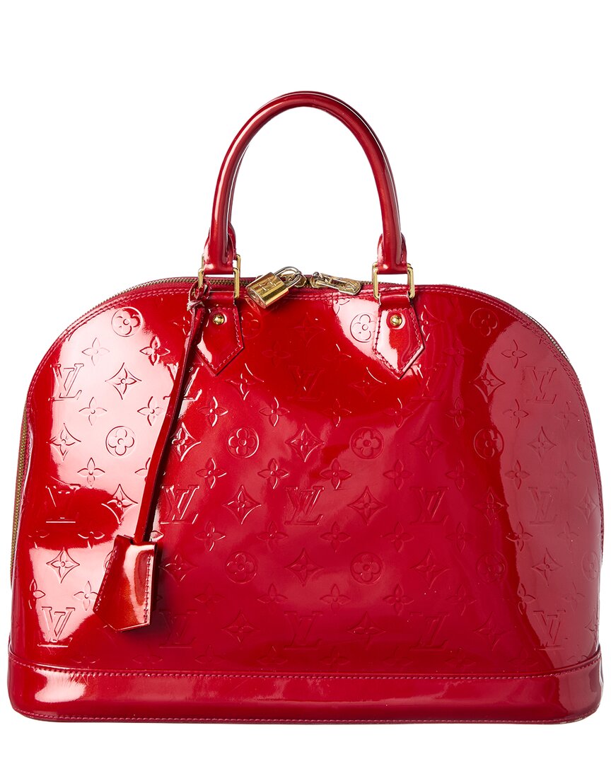 Louis Vuitton Pomme D'amour Monogram Vernis Leather Bb Magenta ( Pre-