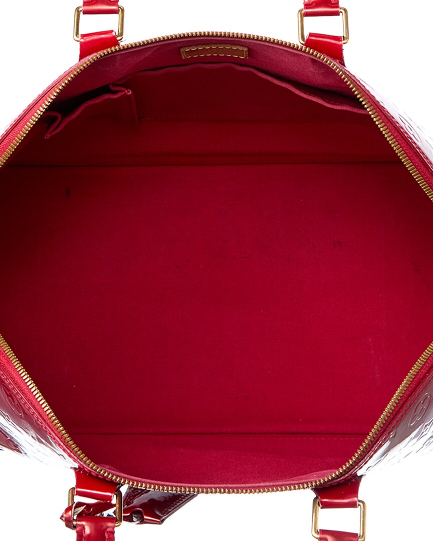 Louis Vuitton Pomme D'amour Monogram Vernis Leather Bb Magenta ( Pre-