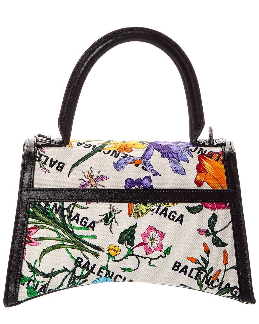 Gucci X Balenciaga Hourglass Small Canvas & Leather Shoulder Bag