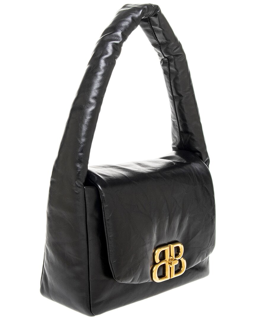 Balenciaga Monaco Small Leather Shoulder Bag
