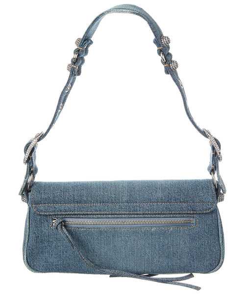 Balenciaga Le Cago Small Denim Sling Bag