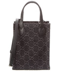 Gucci Ophidia Mini Gucci Denim & Leather Tote