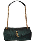 Saint Laurent Calypso Jacquard Shoulder Bag