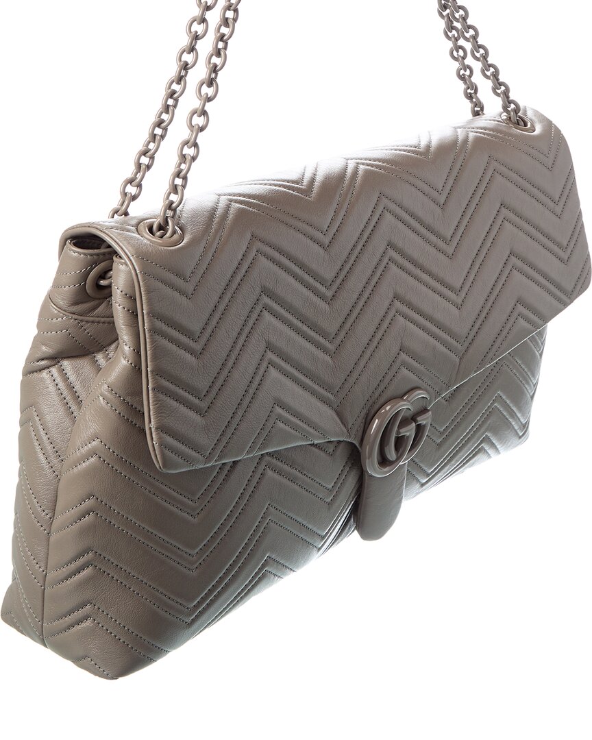 Gucci Gucci Marmont Large Leather Shoulder Bag