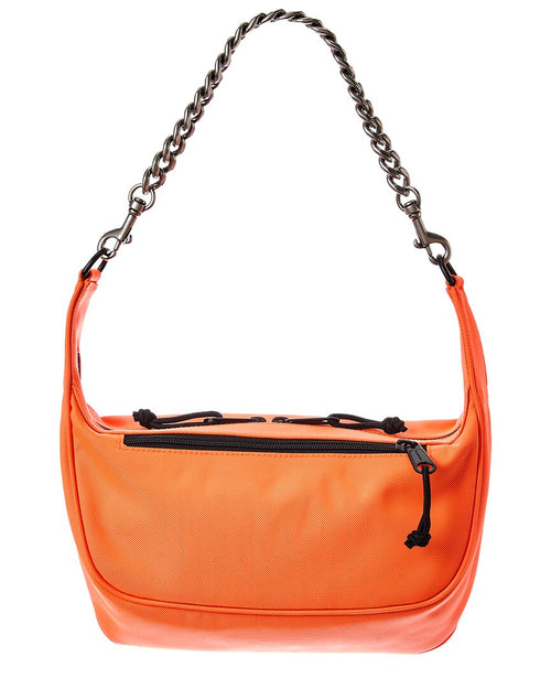 Balenciaga Raver Medium Canvas Shoulder Bag