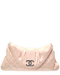 Chanel Pink Quilted Satin Flap Clutch ( 1"1 Rep)
