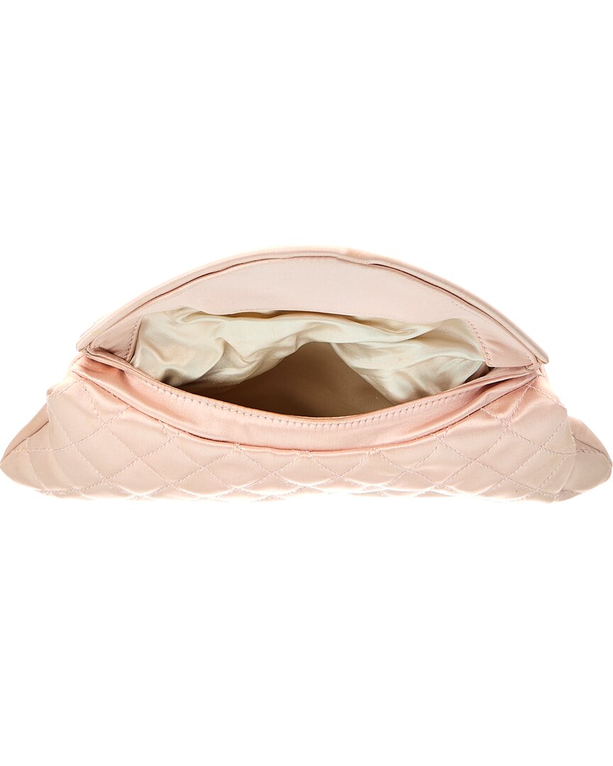 Chanel Pink Quilted Satin Flap Clutch ( 1"1 Rep)