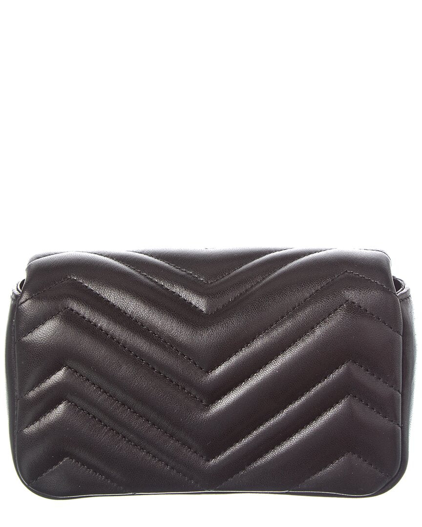 Gucci Gucci Marmont Mini Leather Shoulder Bag